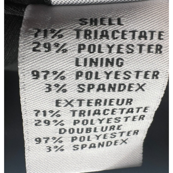 Diane von Furstenberg DVF dress Womens 2 Colorblock Workwear Fit Flare Purple - Picture 8 of 8